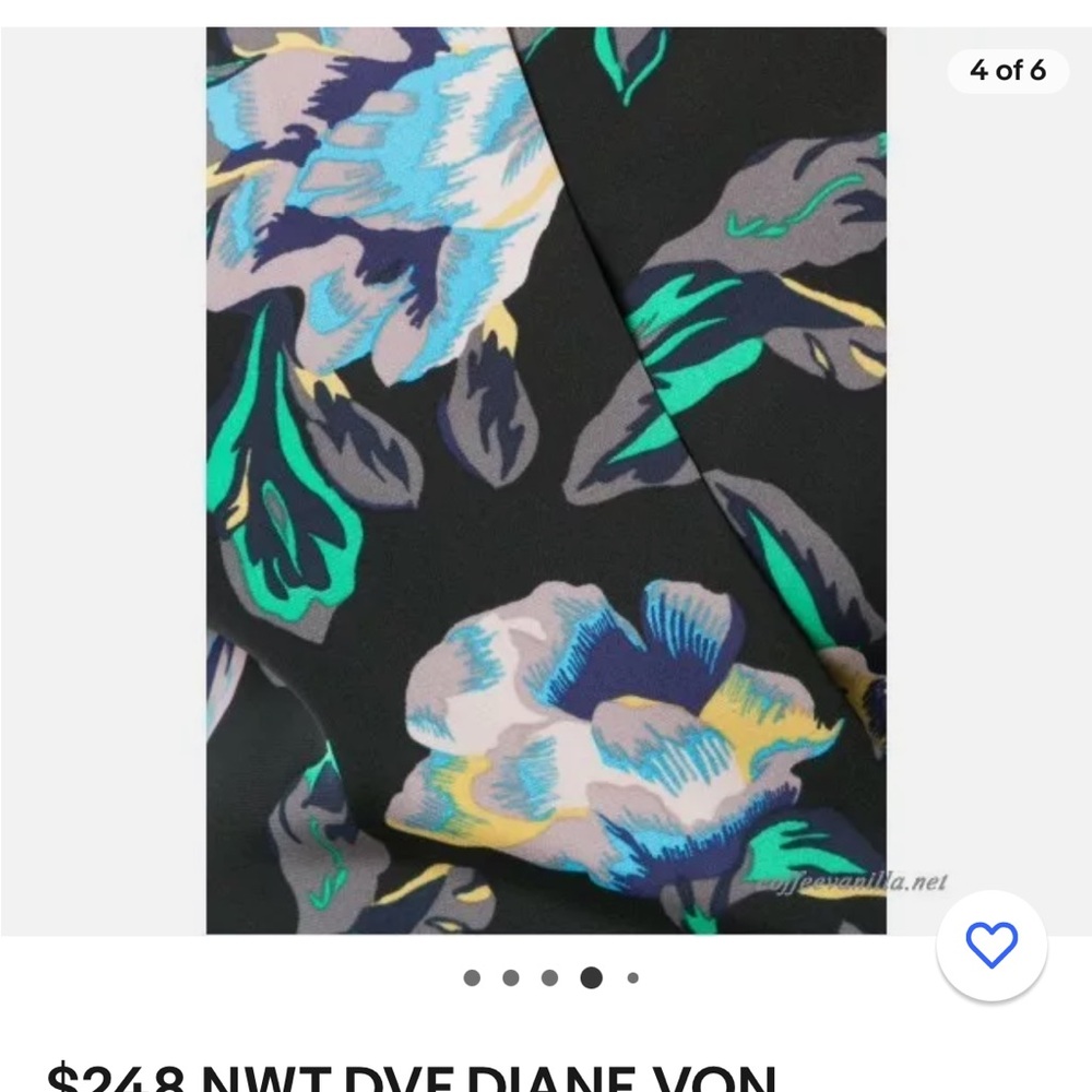 Diane Von Furstenberg Silk Knot Tank Size p - Picture 7 of 12